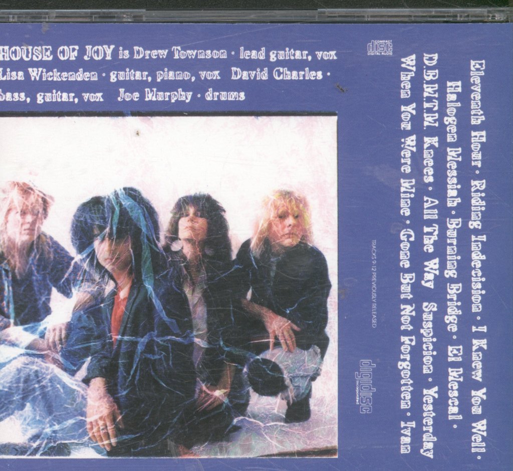 House Of Joy - Slings & Arrows - Cd