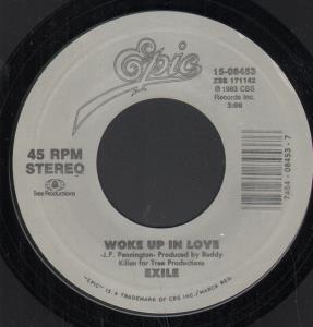 Exile (70'S Pop Group) - Woke Up In Love - 7 Inch