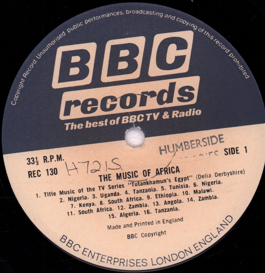 Various Artists - Music Of Africa - Lp