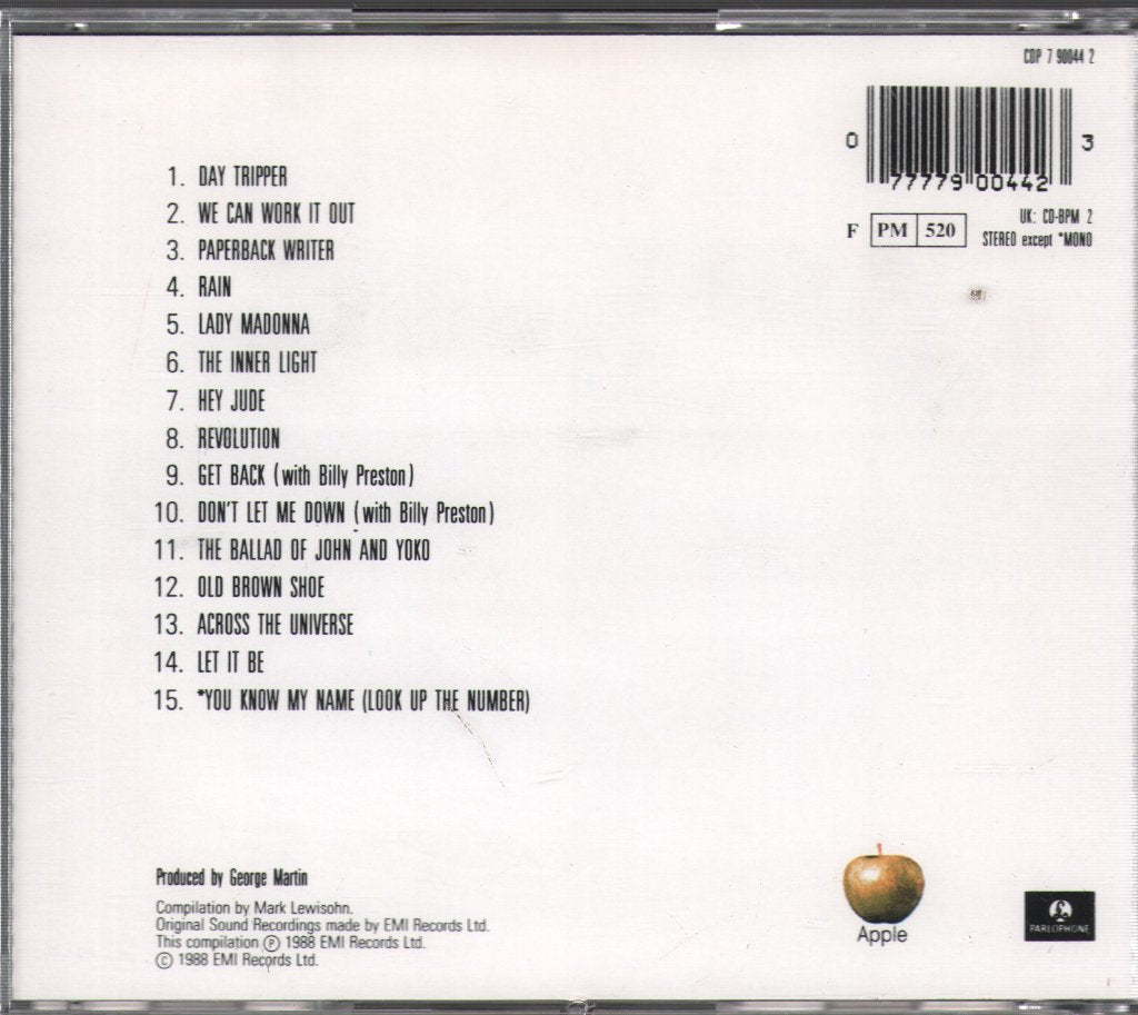 Beatles - Past Masters • Volume Two - Cd