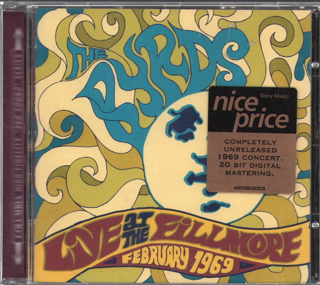 Byrds - Live At The Fillmore ~ February 1969 - Cd