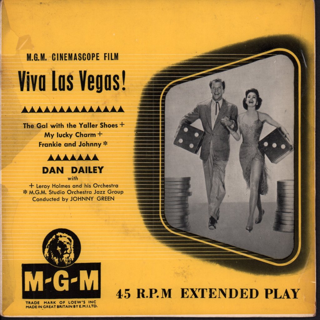 Dan Dailey - Viva Las Vegas - 7 Inch