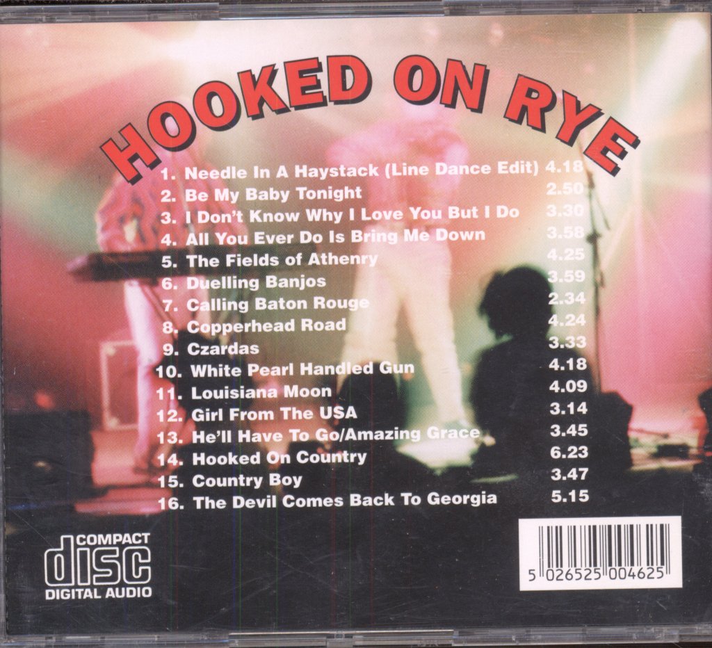 Rye Brothers - Hooked On Rye - Cd