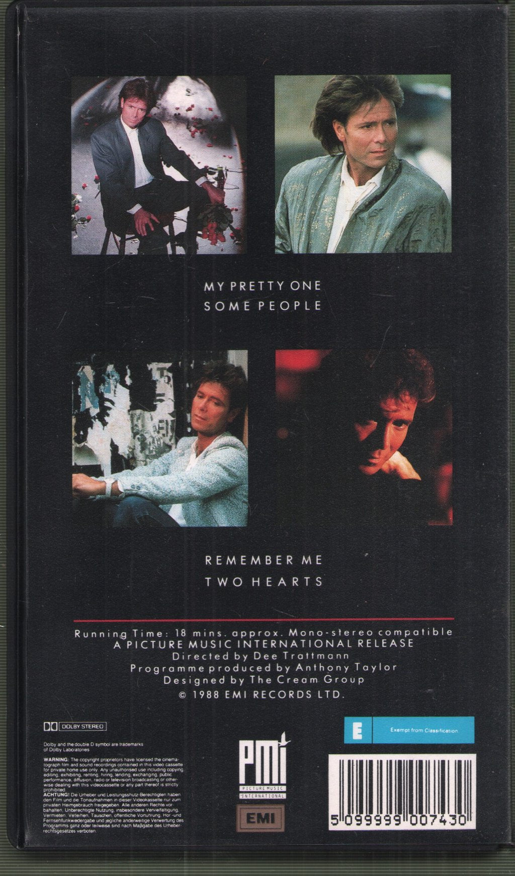 Cliff Richard - Hit Singles / Always Guaranteed - Video