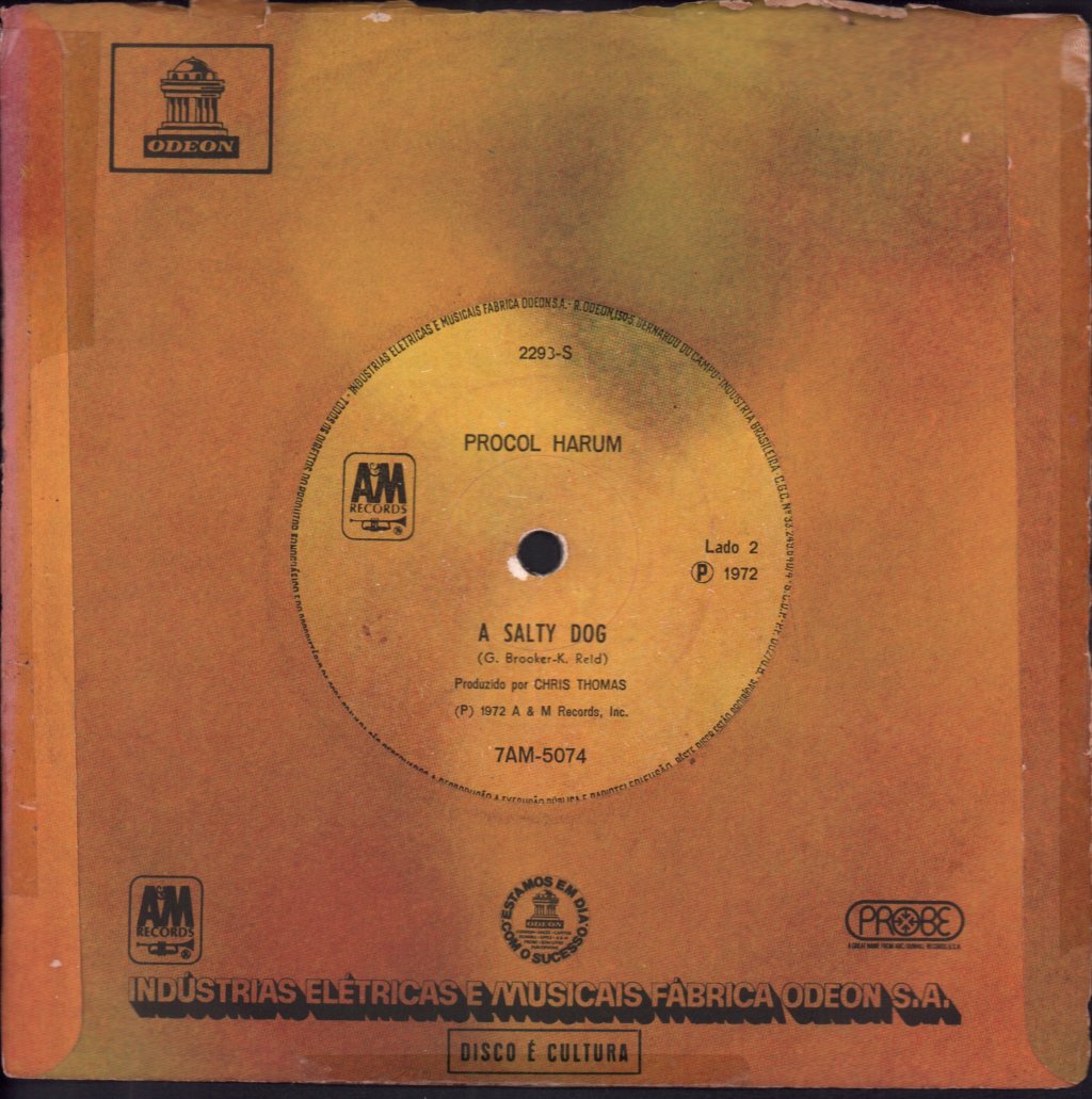Procol Harum - Conquistador / A Salt Dog - 7 Inch