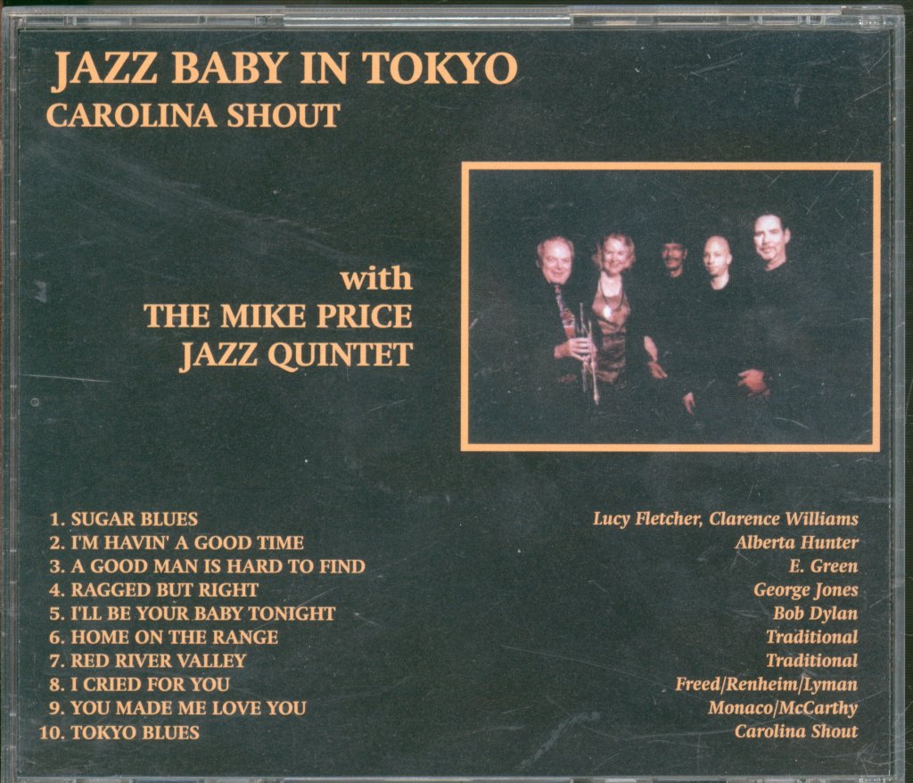 Carolina Shout With Mike Price Jazz Quintet - Jazz Baby In Tokyo - Cd