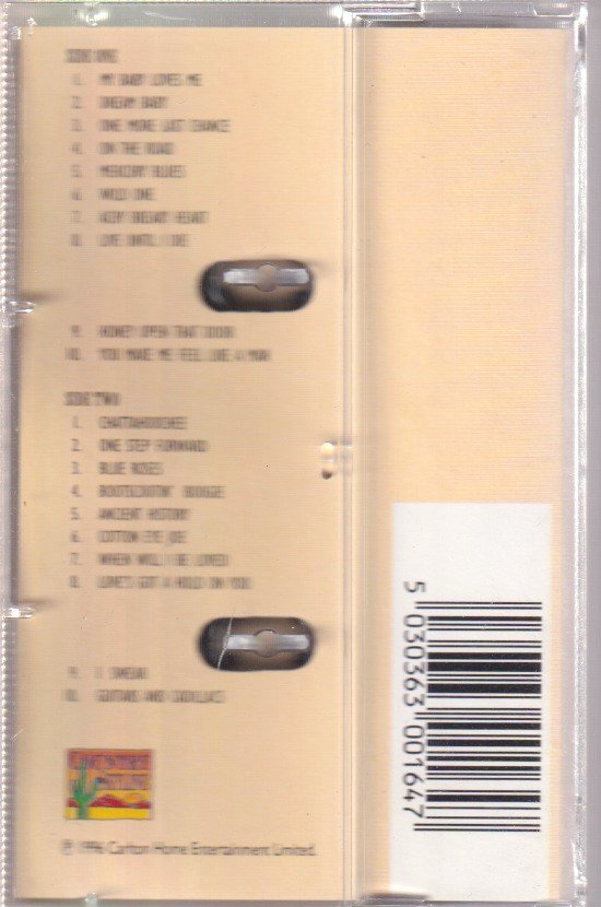 BLUEBERRY HILL AND SHEILA G.WHITE - ONE STEP FORWARD - THE Best Of New Country Line Dance - Cassette