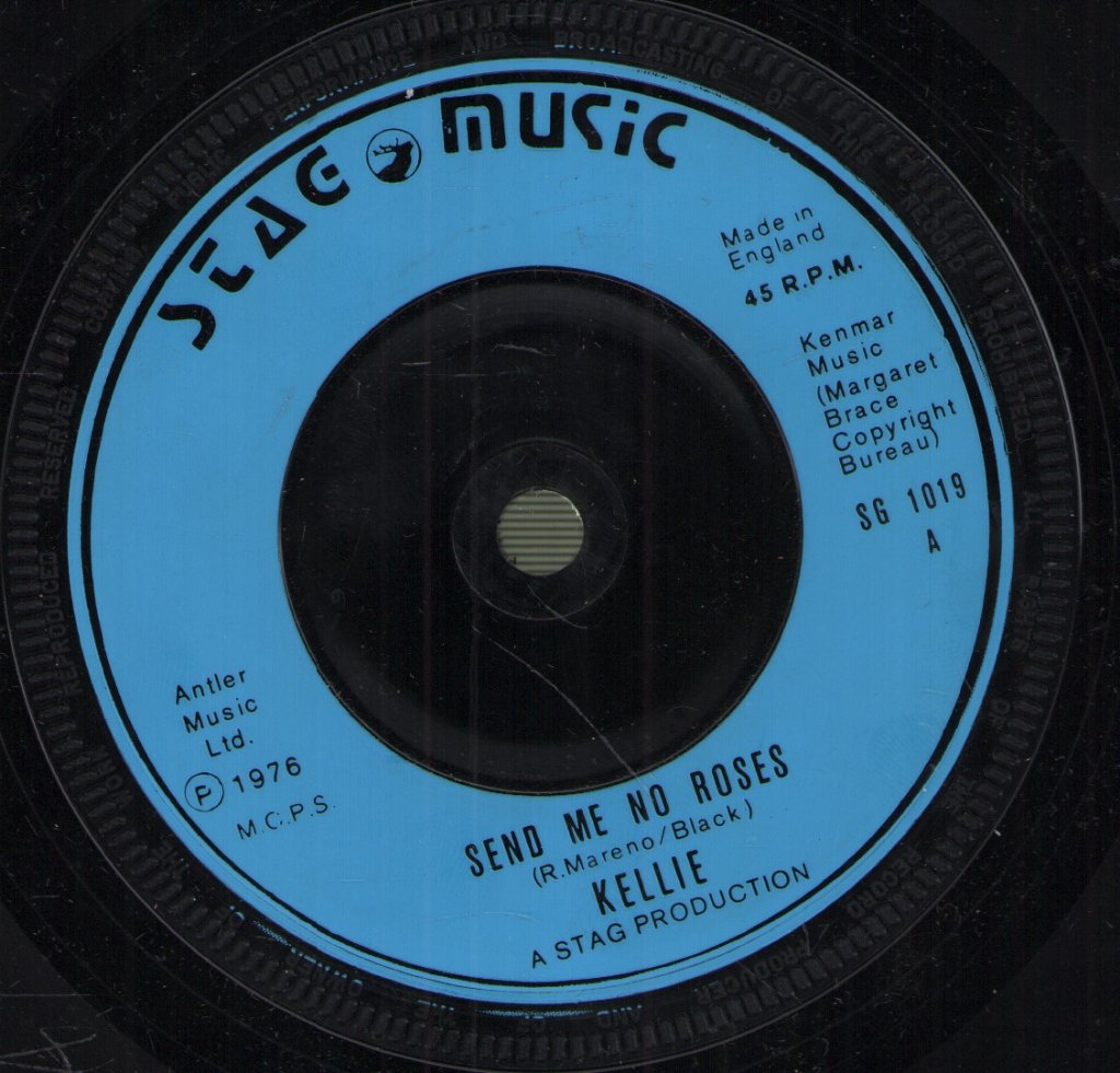 Kellie - Send Me No Roses - 7 Inch