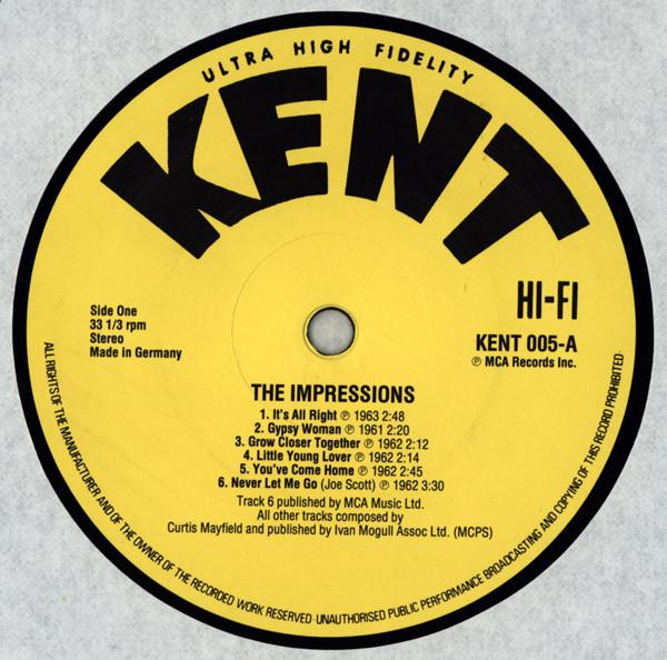 Impressions (Soul Group) - Impressions - Lp