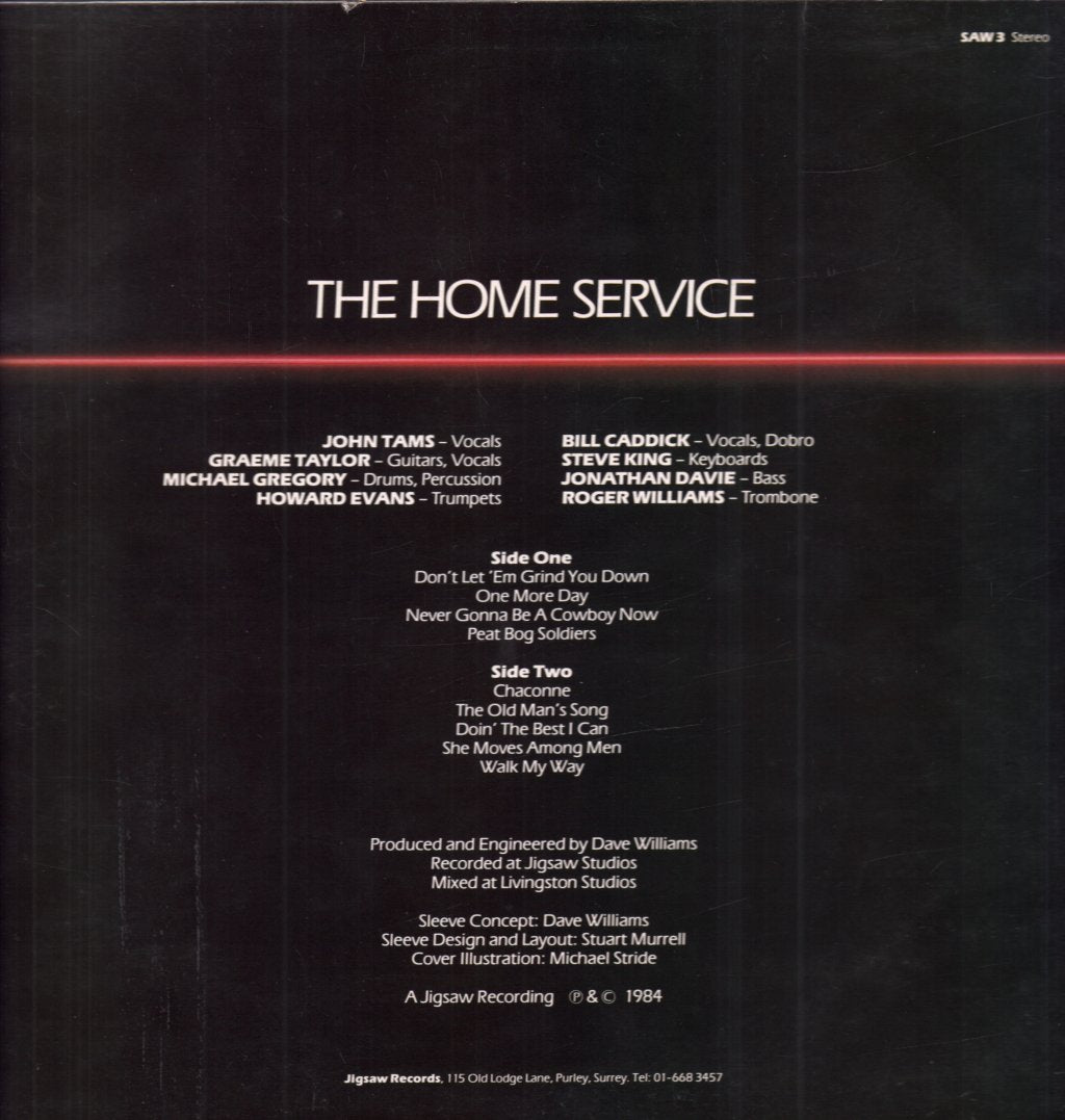 Home Service (Folk/Rock Group) - Home Service - Lp