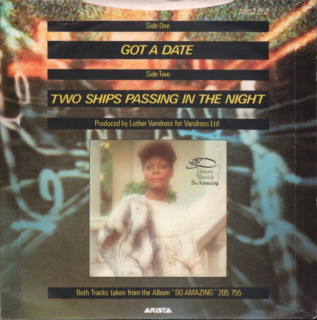 Dionne Warwick - Got A Date - 7 Inch