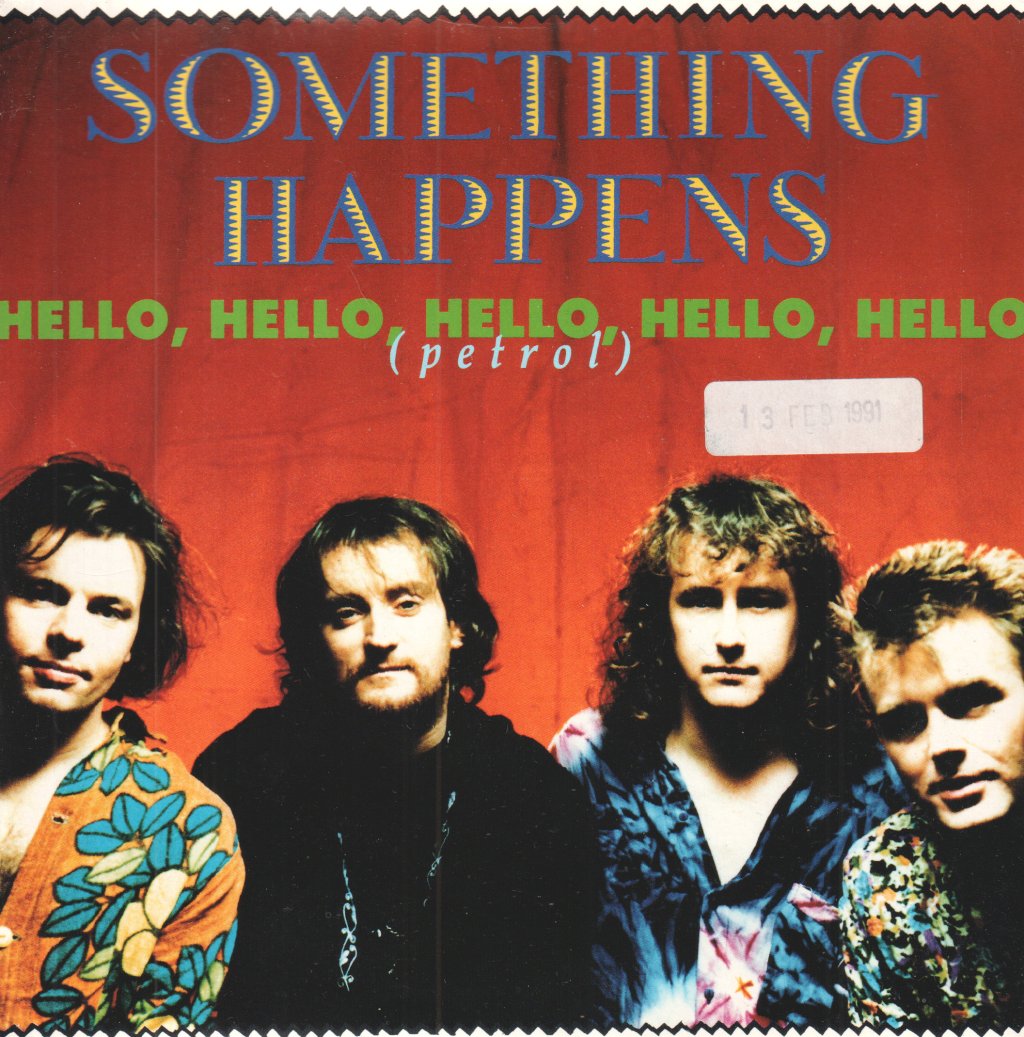 Something Happens - Hello Hello Hello Hello Hello - 7 Inch