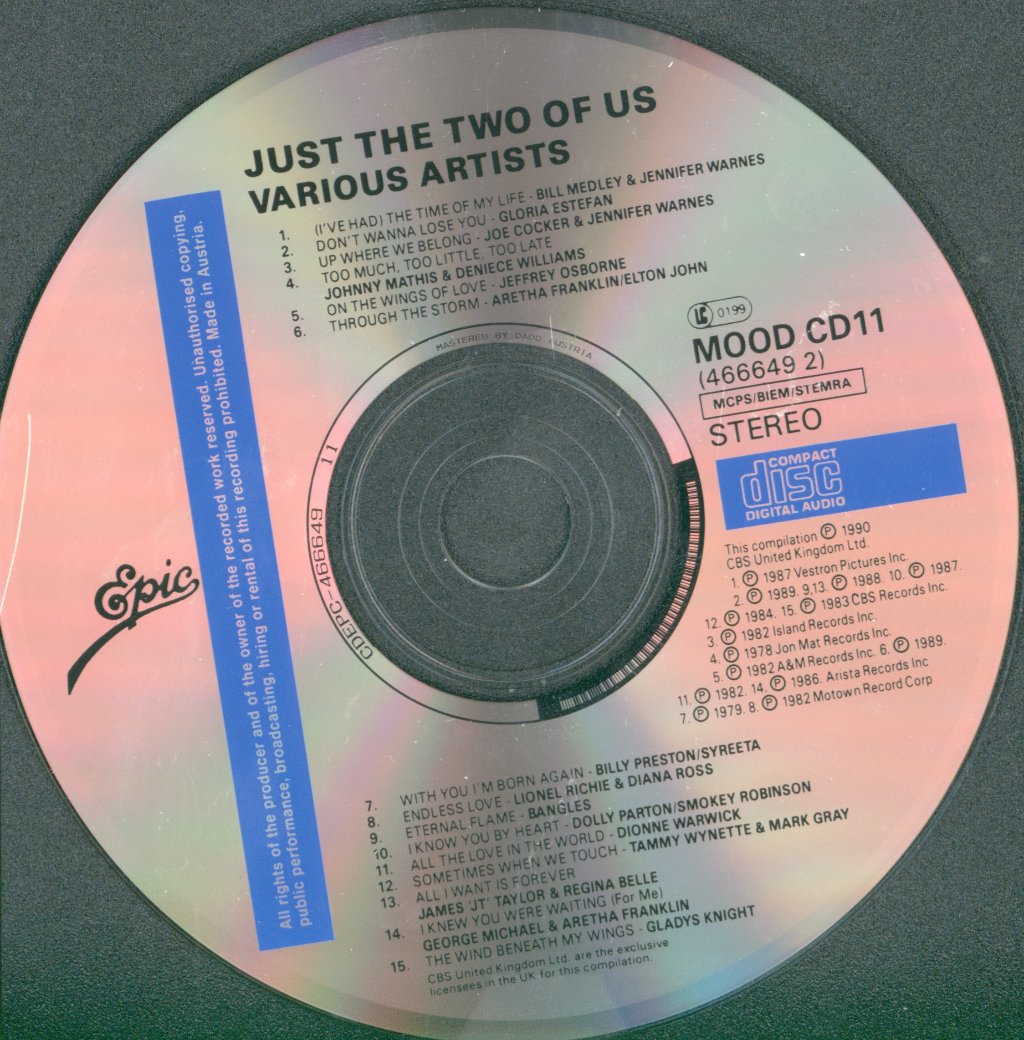 Various Artists - Just The Two Of Us - Cd