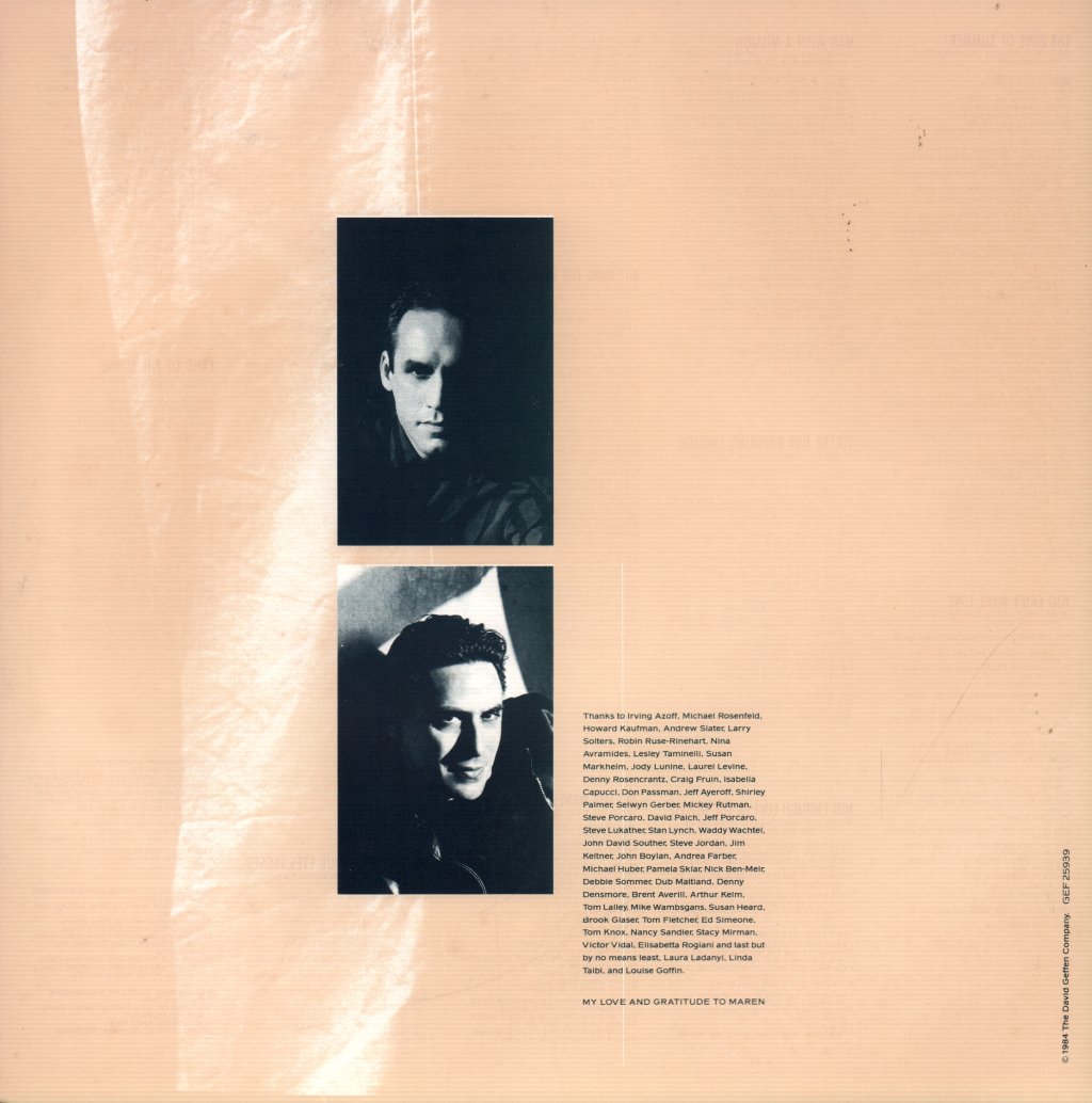 Don Henley - Building The Perfect Beast - Lp