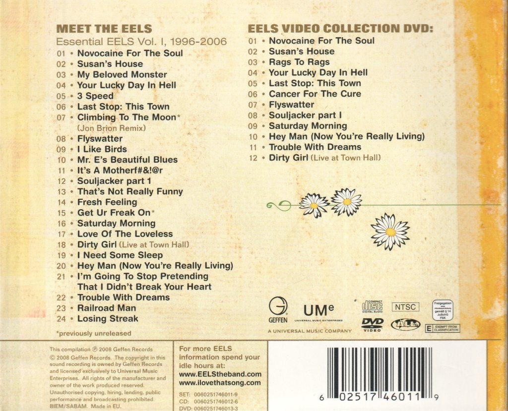 Eels - Meet The Eels essential eels vol 1 - Cd
