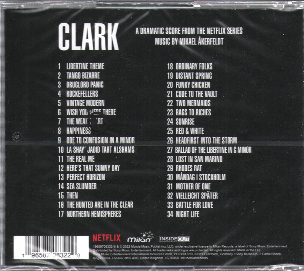 Mikael Akerfeldt - Clark (Soundtrack From The Netflix Series) - Cd