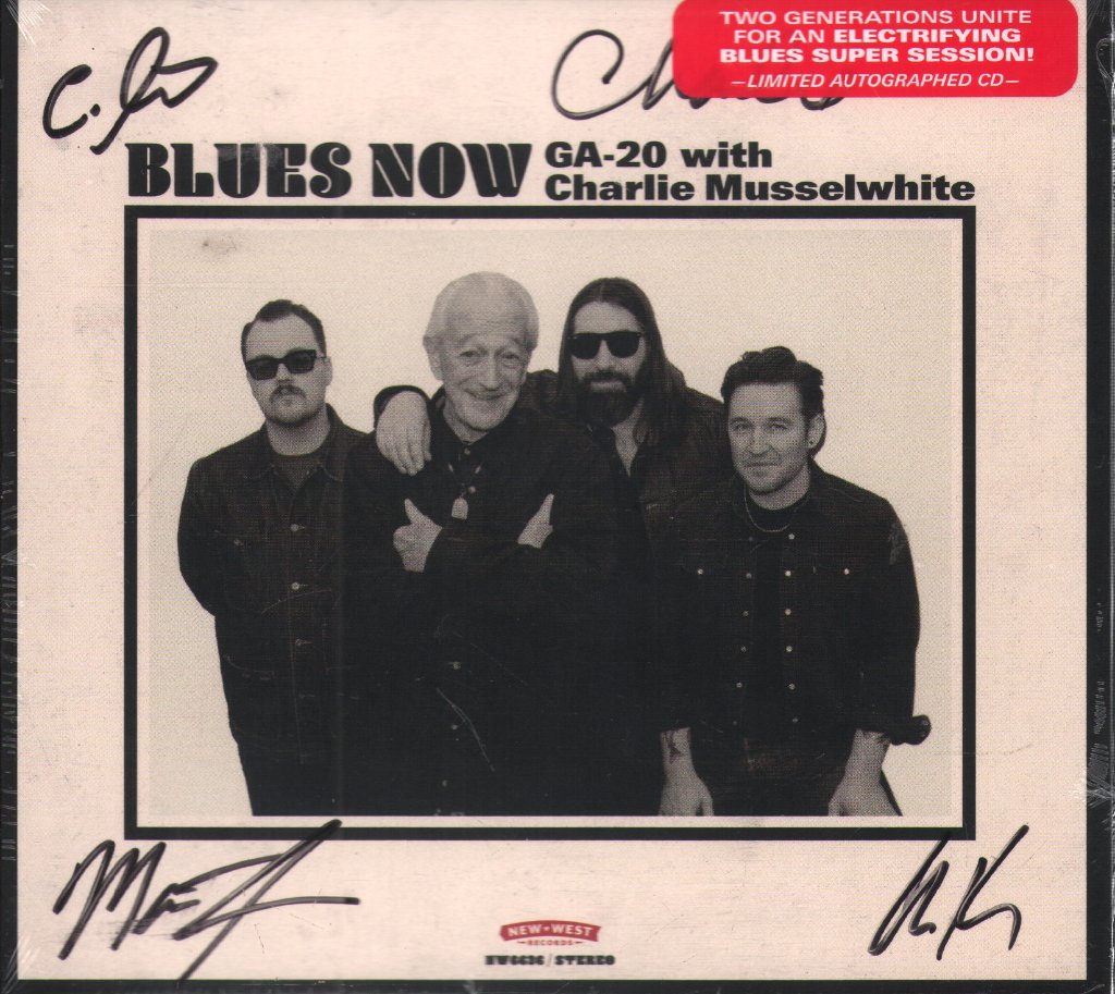 GA-20 with Charlie Musselwhite - Blues Now - Cd