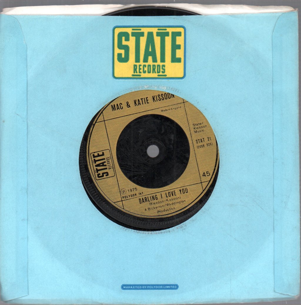 Mac And Katie Kissoon - Two Of Us - 7 Inch