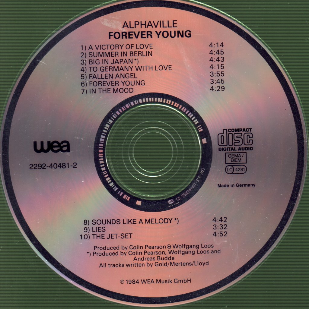 Alphaville - Forever Young - Cd