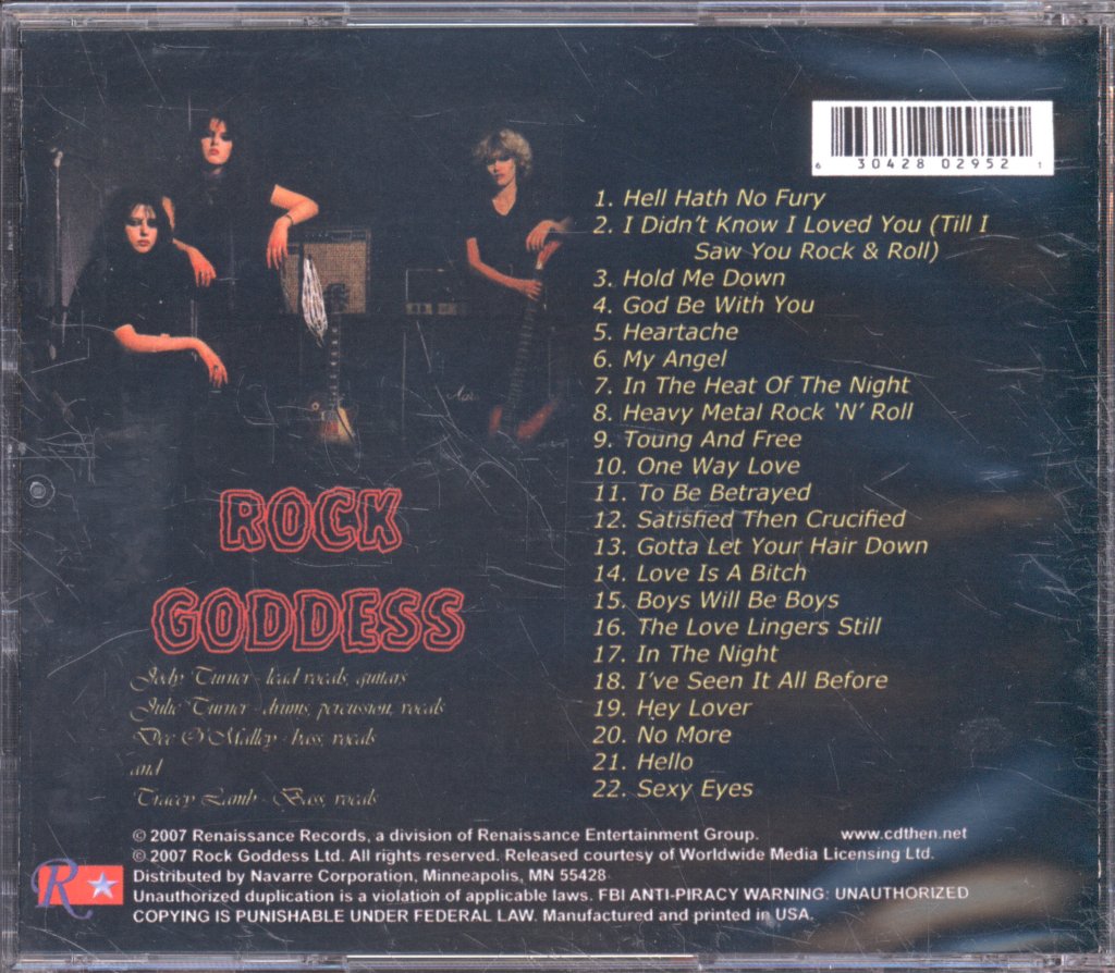 Rock Goddess - Anthology - Cd