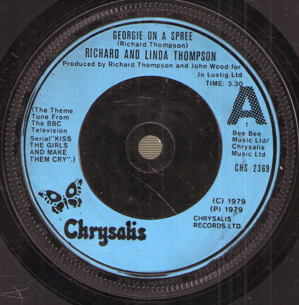 Richard & Linda Thompson - Georgie On A Spree / Civilisation - 7 Inch