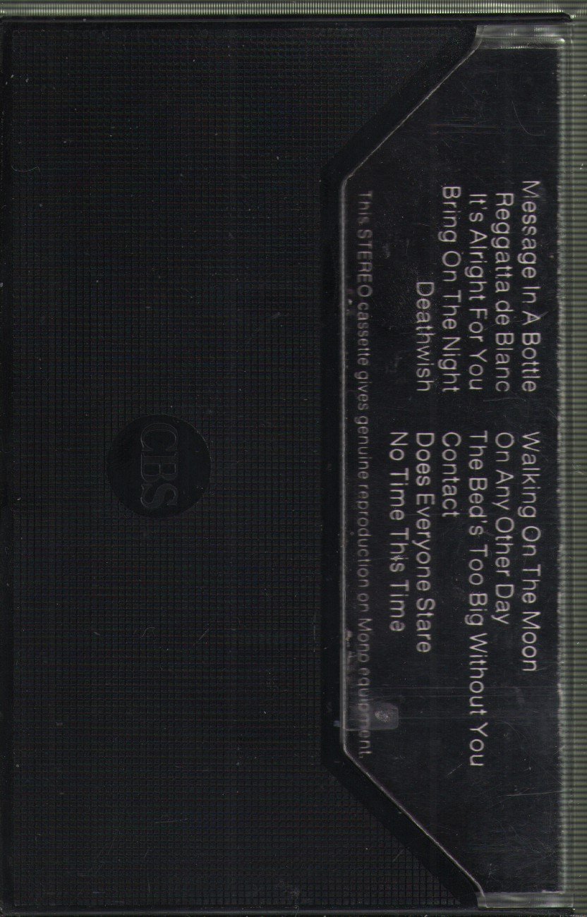 Police - Reggatta De Blanc - Cassette
