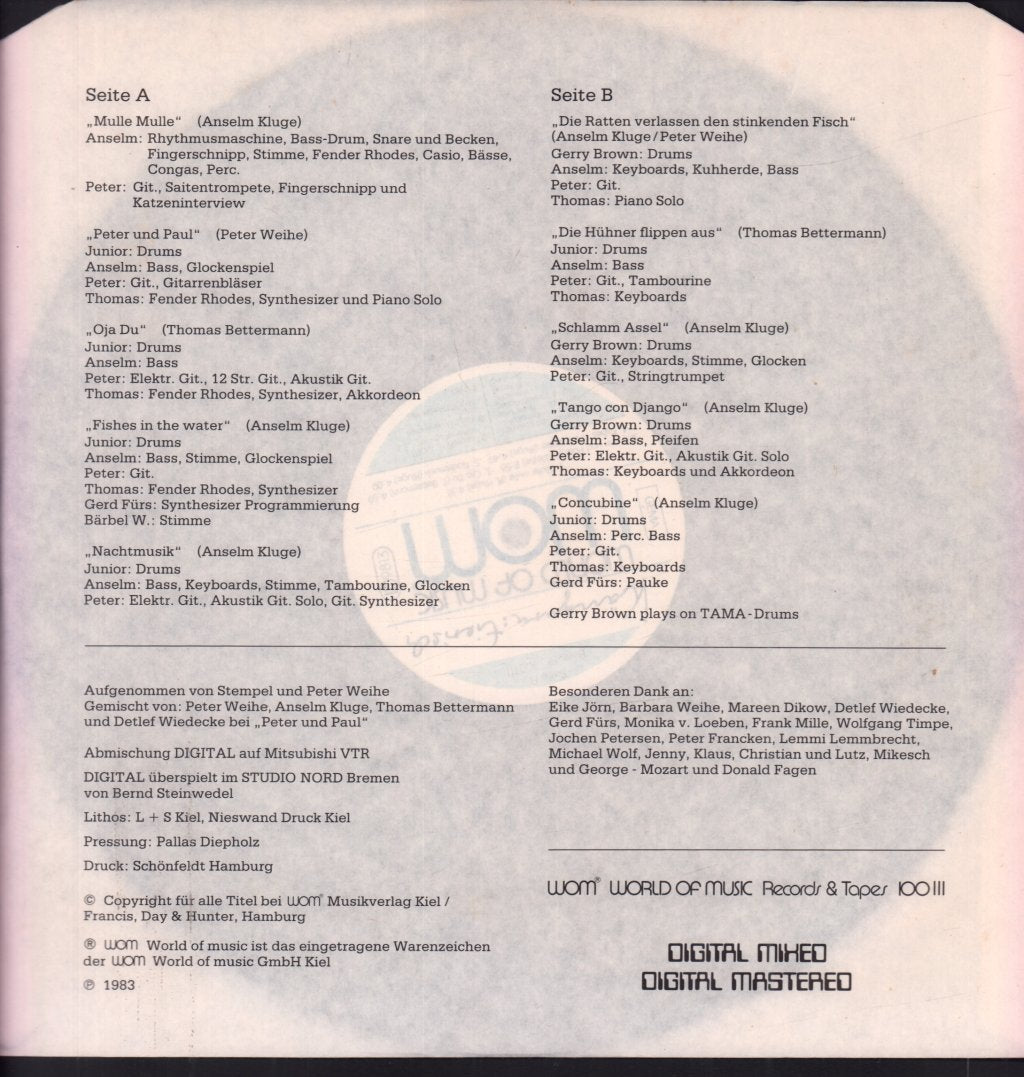kanguru - Tierisch - Lp