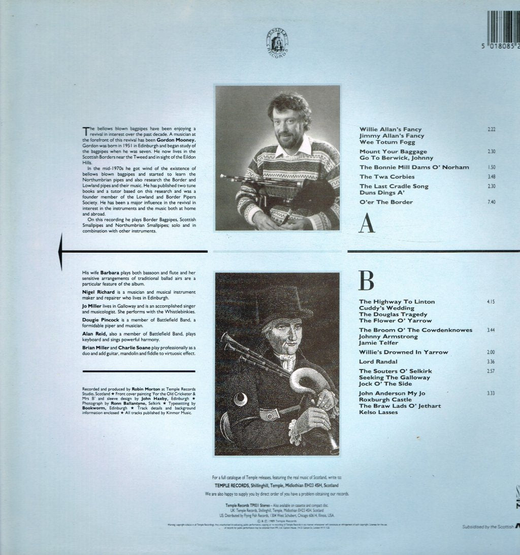Gordon Mooney - O'er The Border (Music Of The Scottish Borders) - Lp