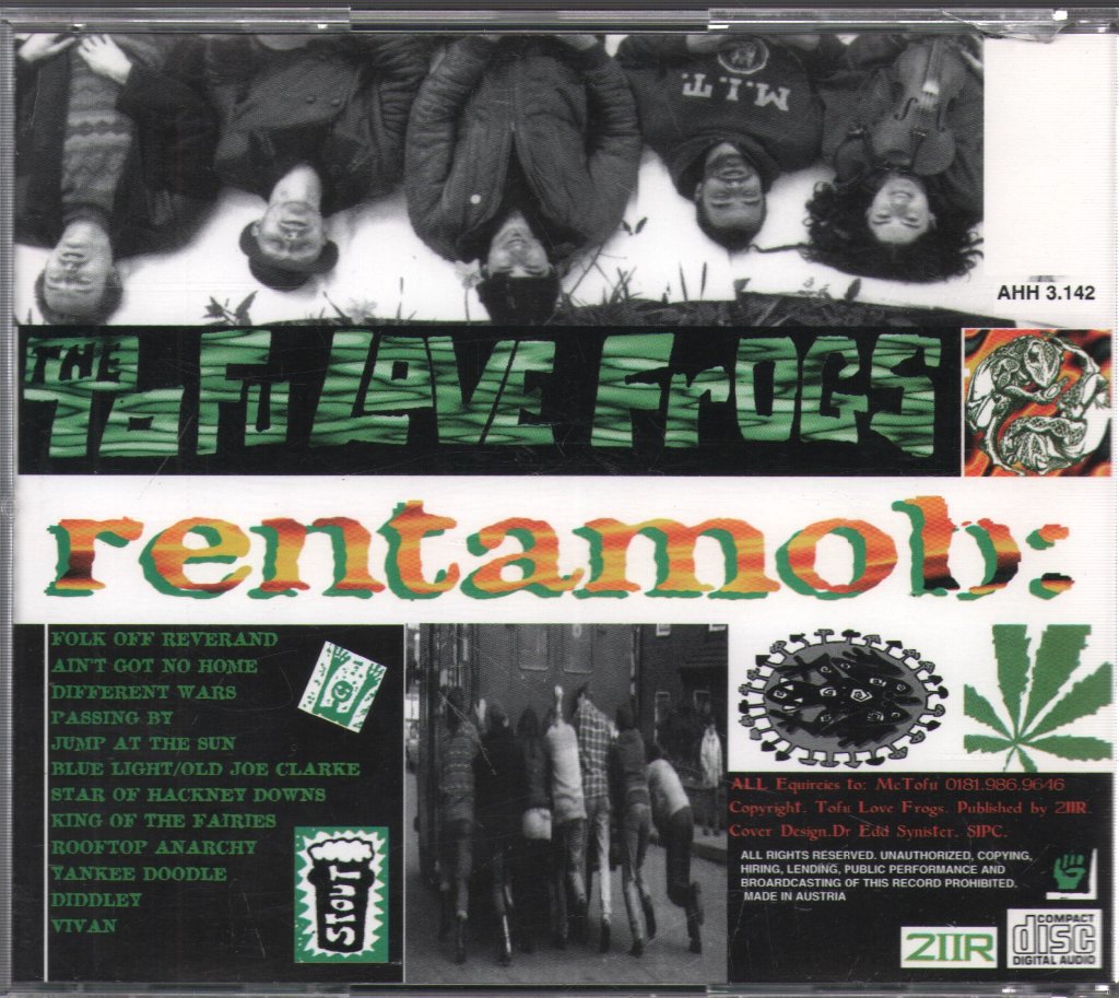 Tofu Love Frogs - Rentamob - Cd
