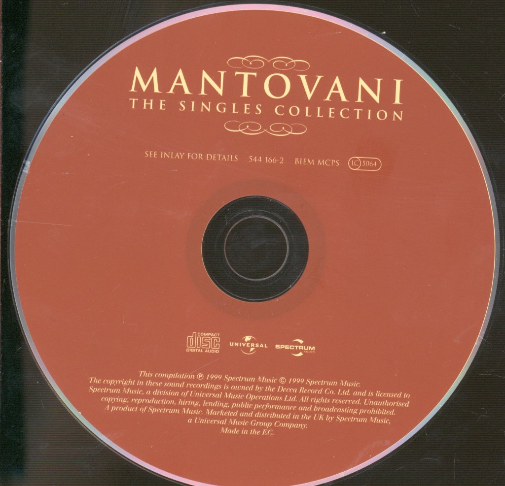 Mantovani - Singles Collection - Cd