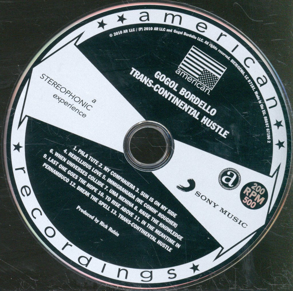 Gogol Bordello - Trans-Continental Hustle - Cd