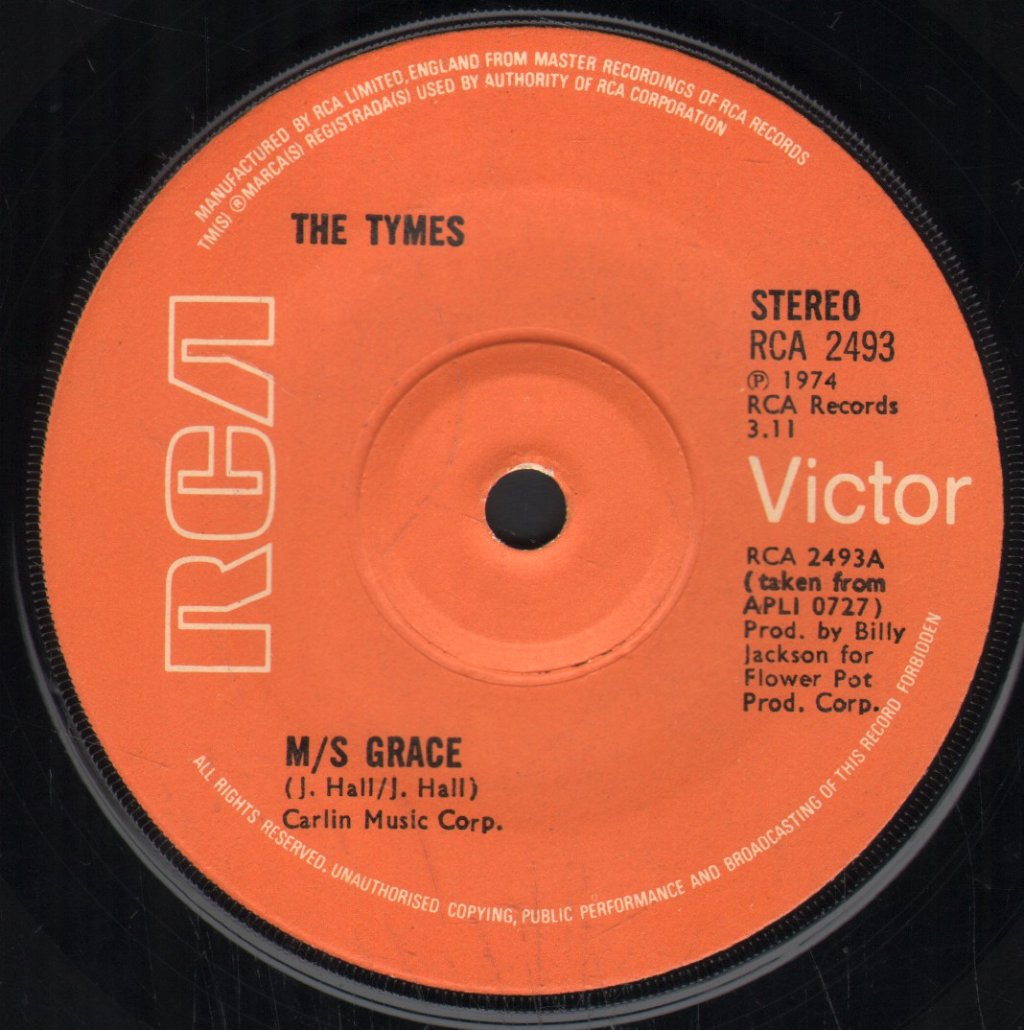Tymes - Ms Grace - 7 Inch