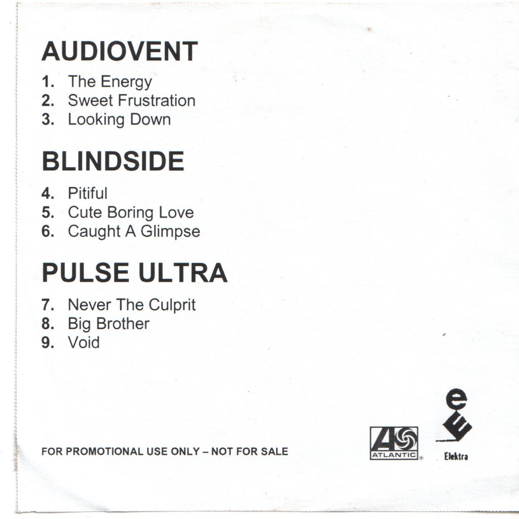 Audiovent / Blindside / Pulse Ultra - Audiovent / Blindside / Pulse Ultra - Cdr
