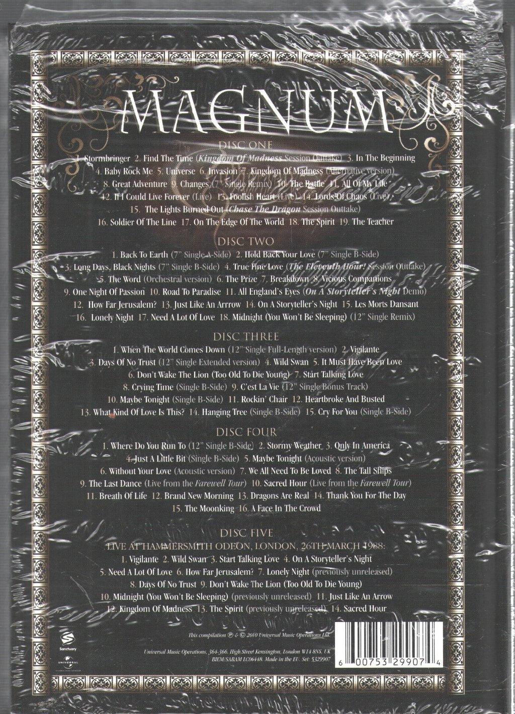 Magnum - Gathering - Cd Set