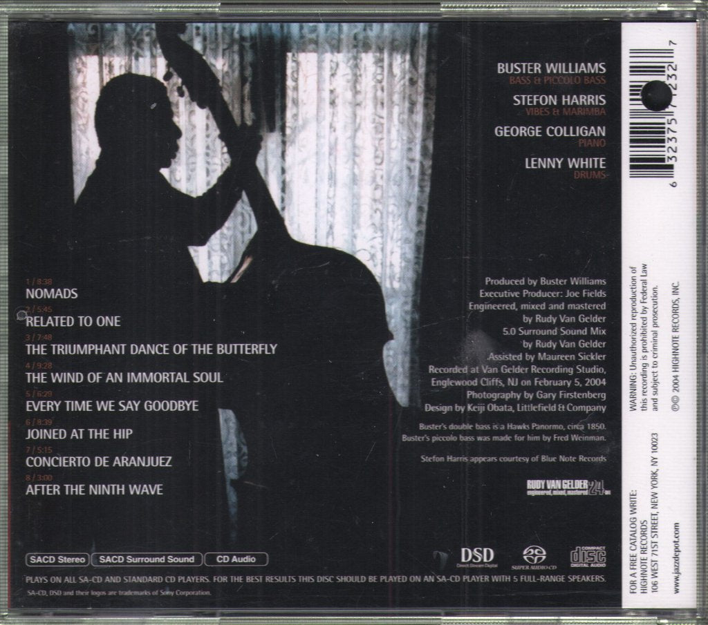 Buster Williams - Griot Liberté - Cd