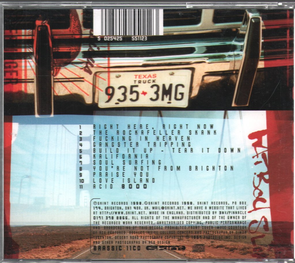 Fatboy Slim - You've Come A Long Way, Baby - Cd