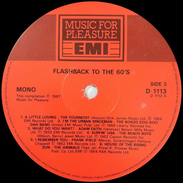 Various - Flashback To The 60's - Double Lp