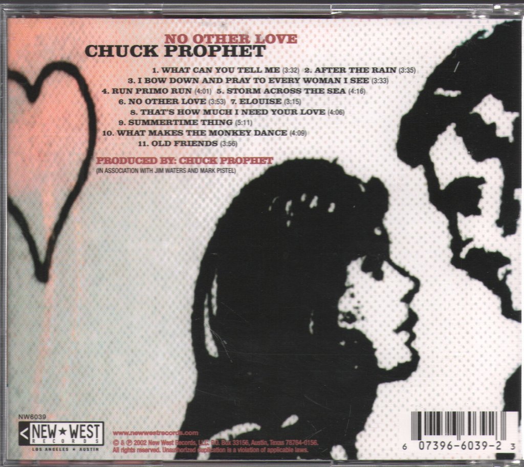 Chuck Prophet - No Other Love - Cd