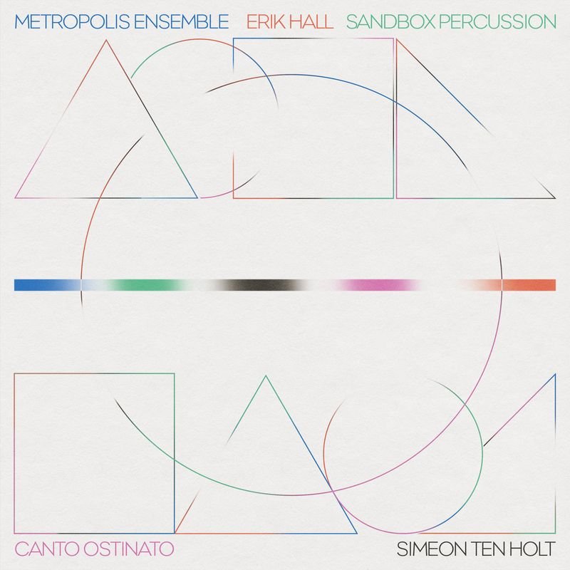 Metropolis Ensemble, Erik Hall, Sandbox Percussion - Canto Ostinato - Cd