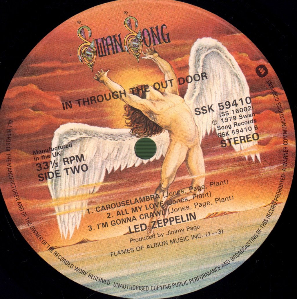 Led Zeppelin - In Through The Out Door - Lp
