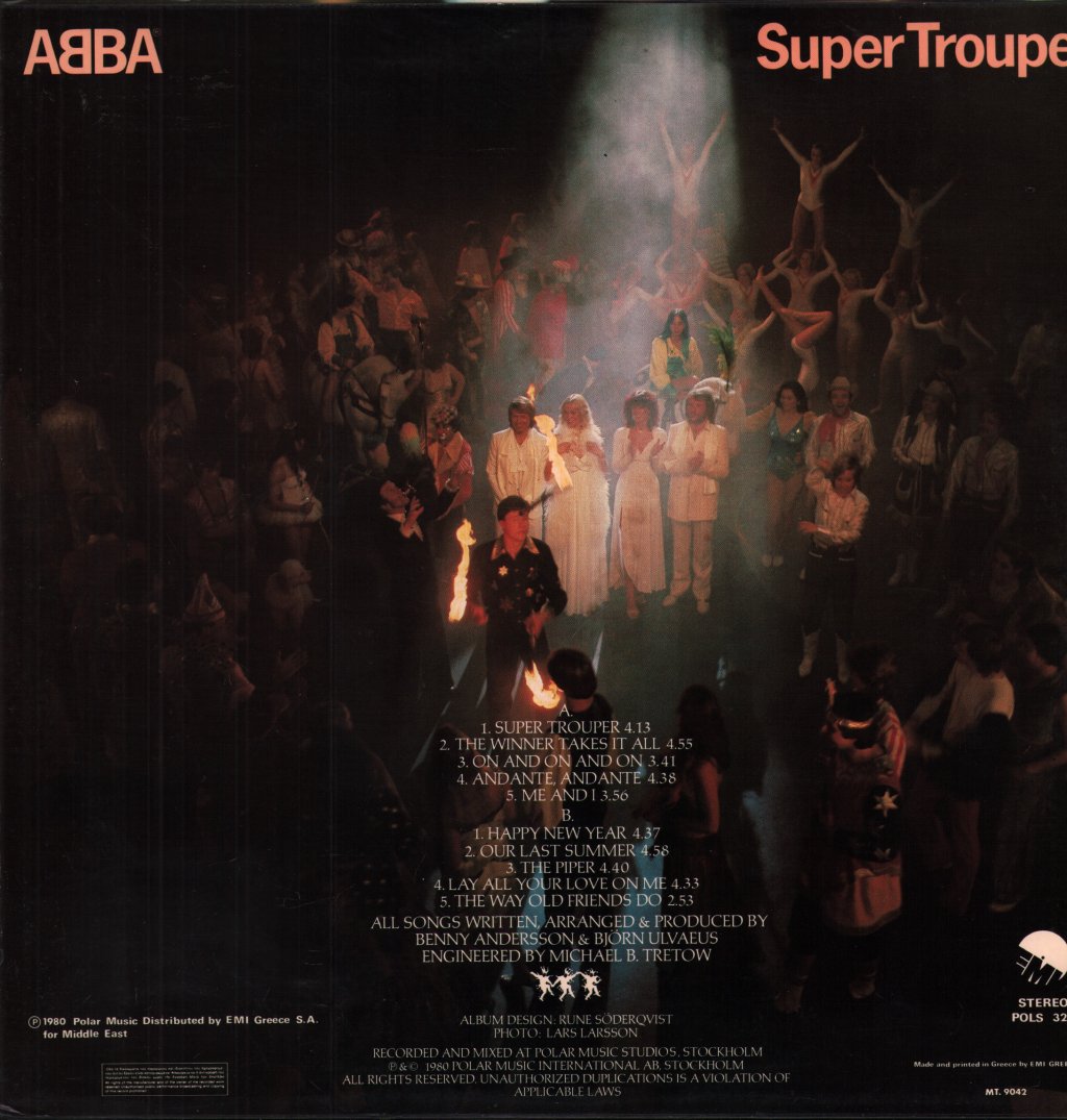 ABBA - Super Trouper - Lp