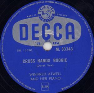 Winifred Atwell And Her Piano - Cross Hands Boogie - 78