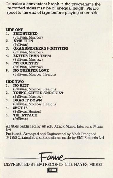 New Model Army - No Rest For The Wicked - Cassette