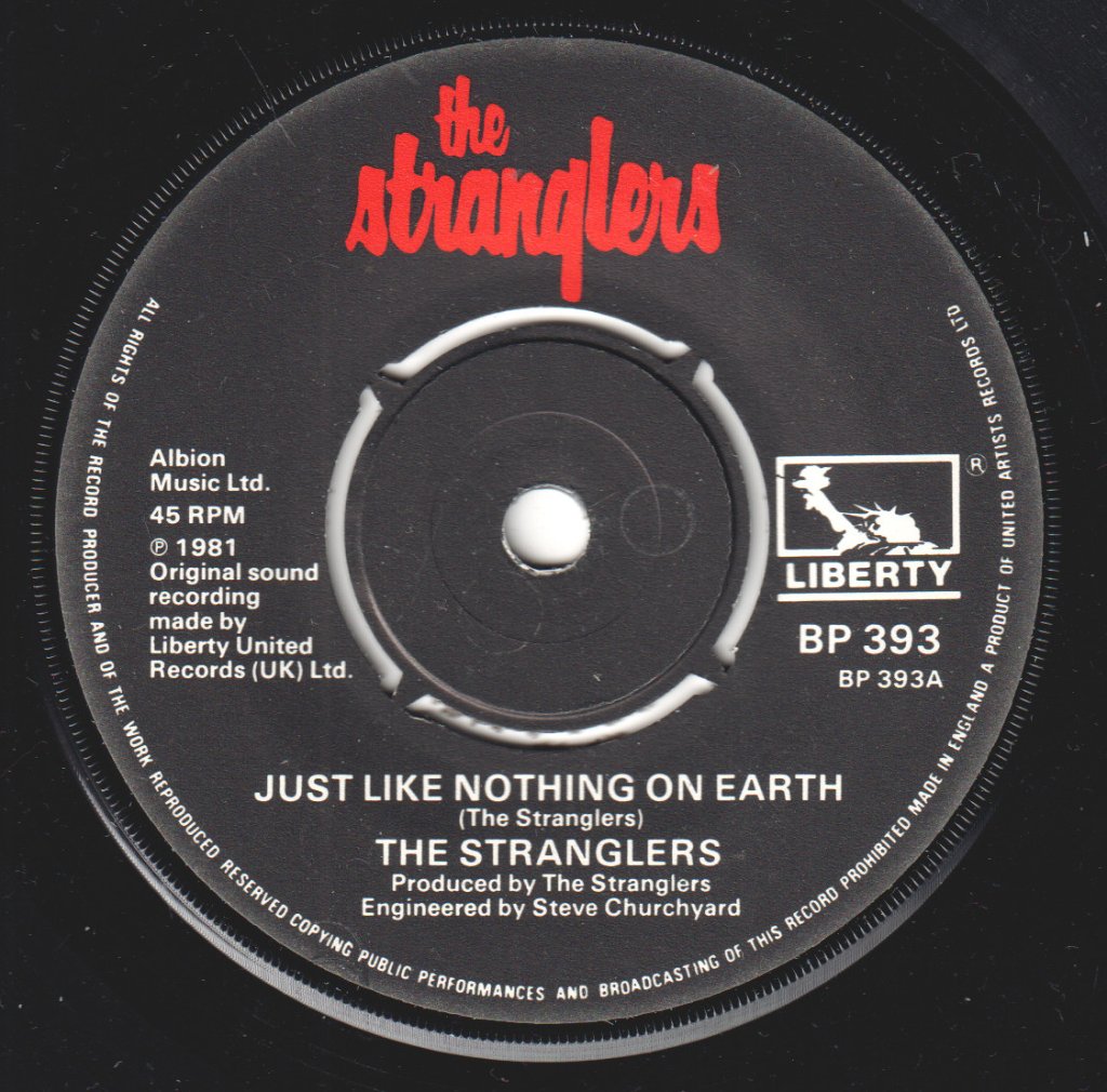 Stranglers - Just Like Nothing On Earth - 7 Inch