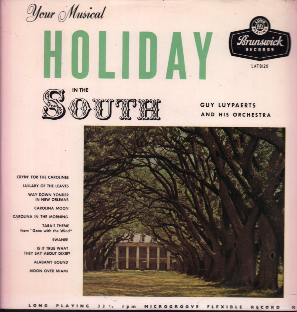 Guy Luypaerts - Your Musical Holiday in the South - Lp