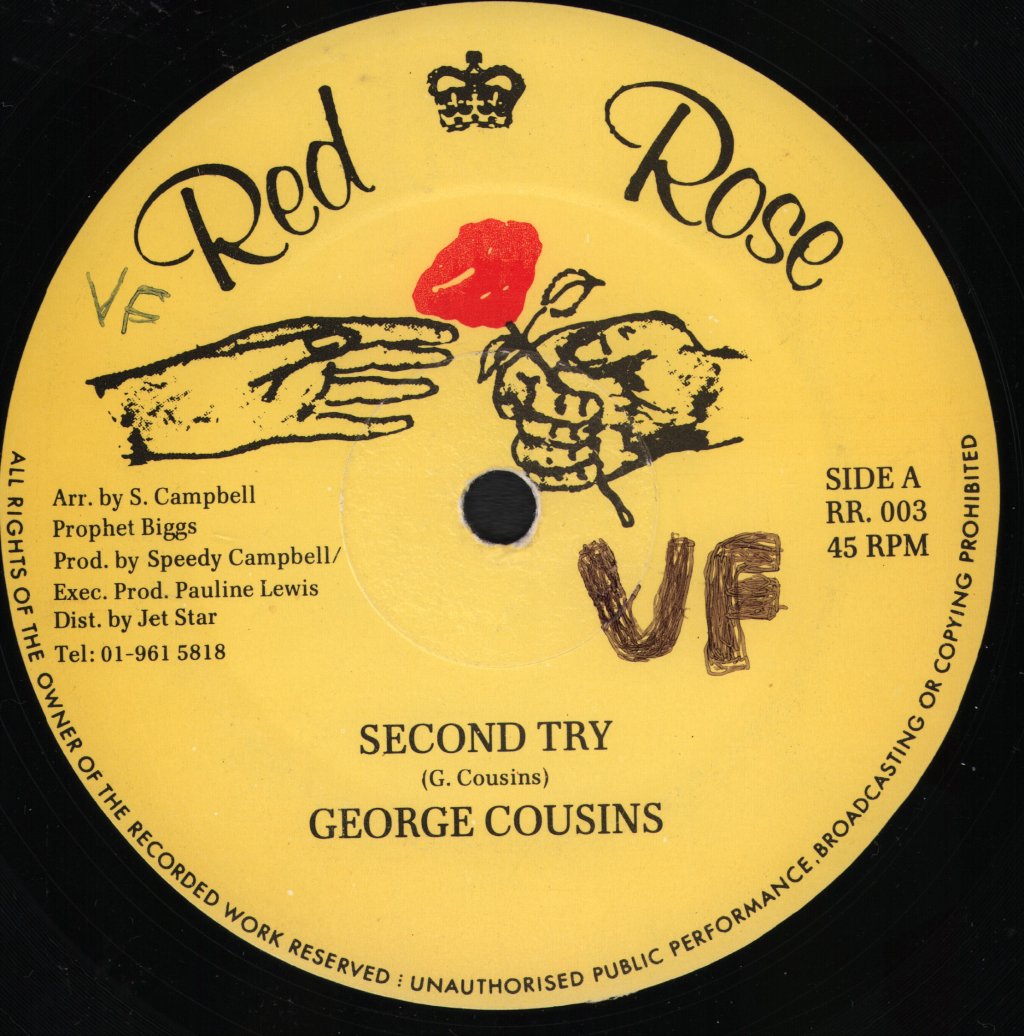 George Cousins / Prophet Biggs - Second Try / Give Love A Try - 12 Inch