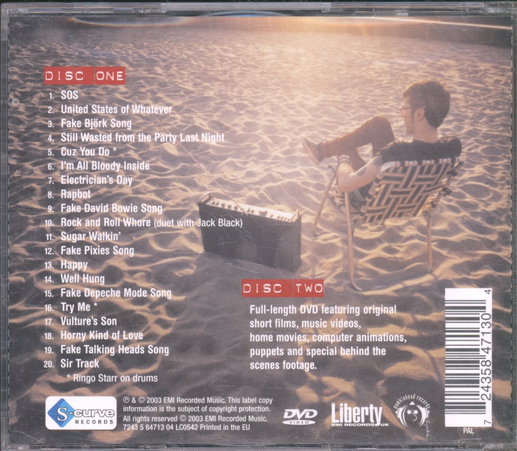 Liam Lynch - Fake Songs - Cd/Dvd