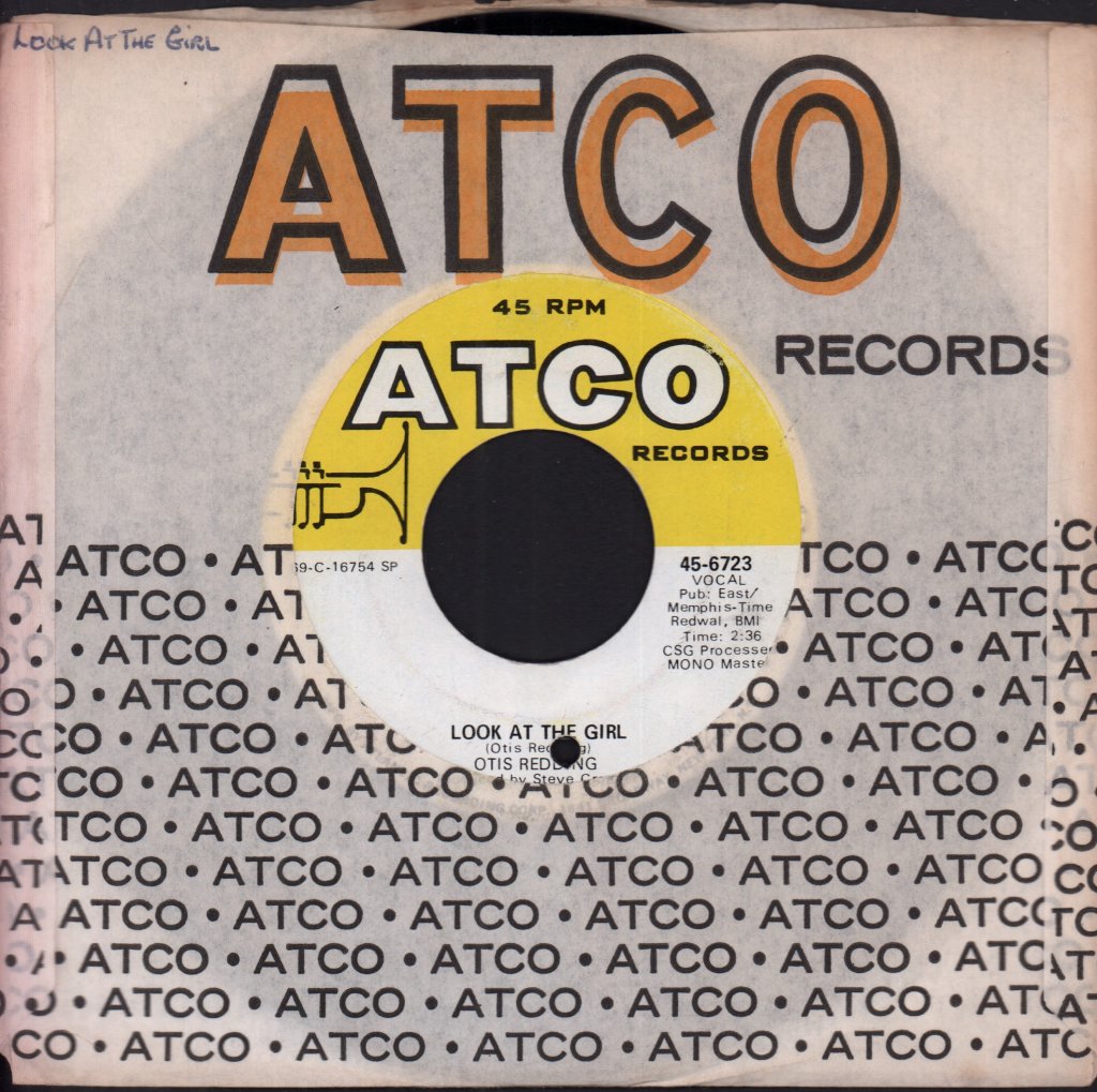 Otis Redding - Look At The Girl - 7 Inch