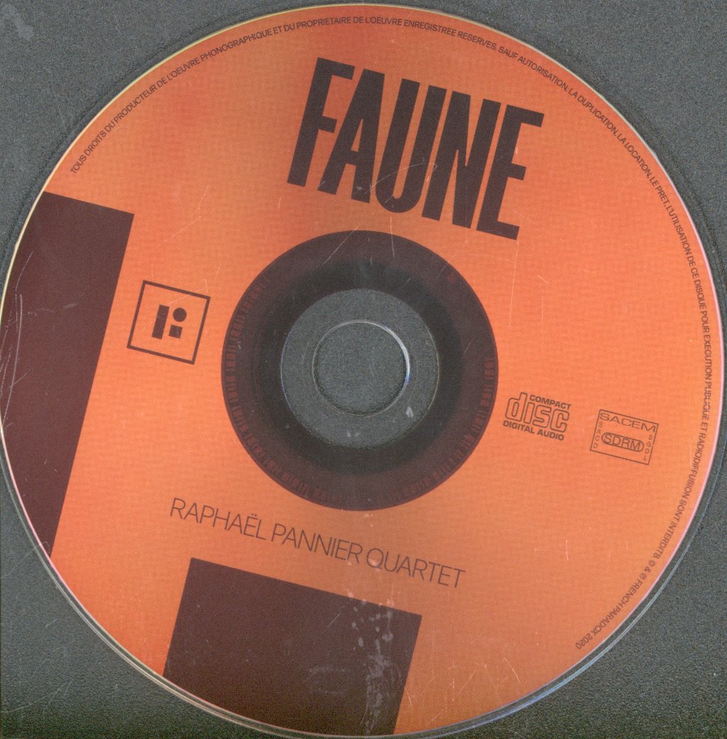 Raphaël Pannier Quartet - Faune - Cd