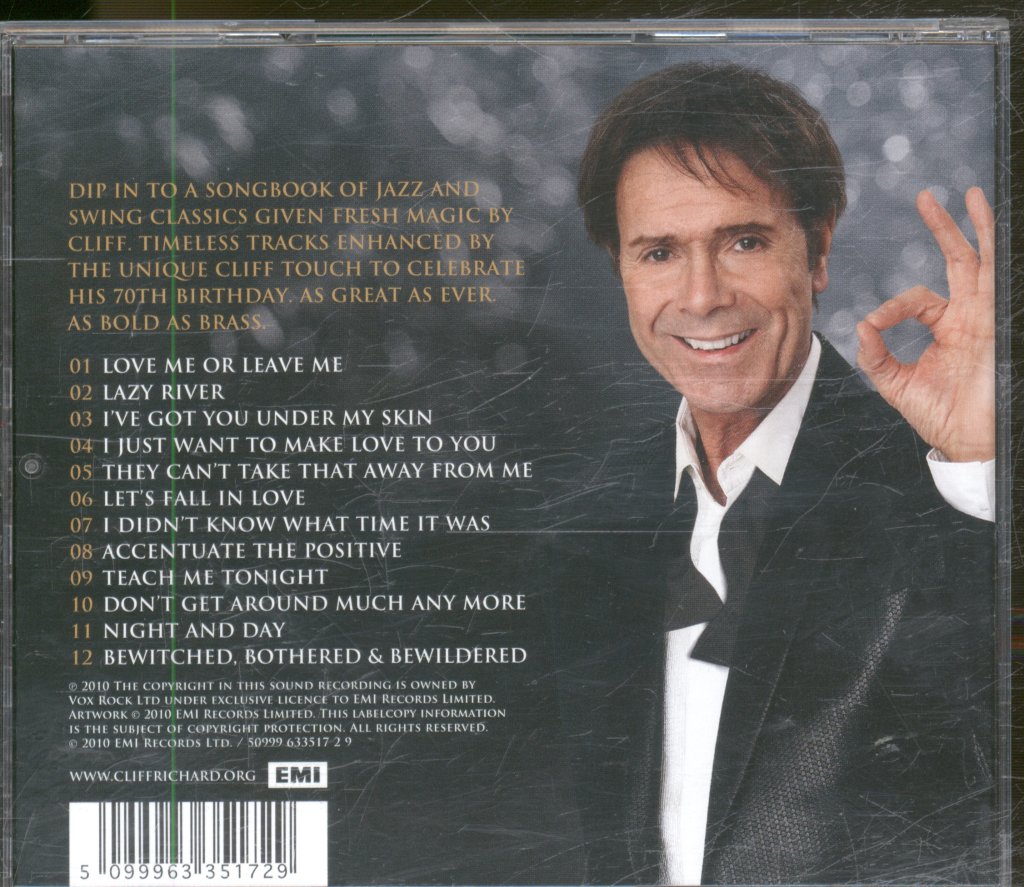 Cliff Richard - Bold As Brass - Cd